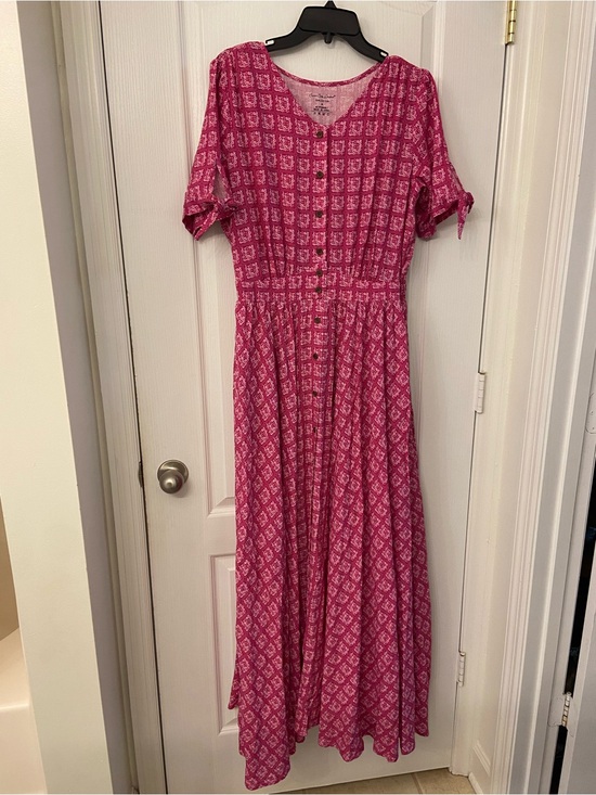 Super Cute Dresses Dresses & Skirts - Nursing Pink Cotton Maxi Dress